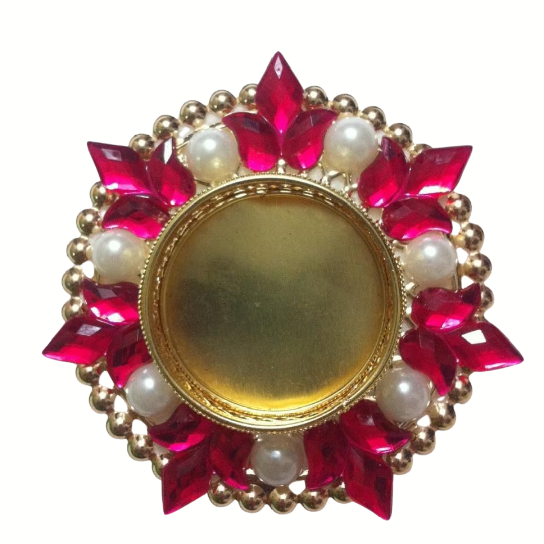 Fancy Metal Diya