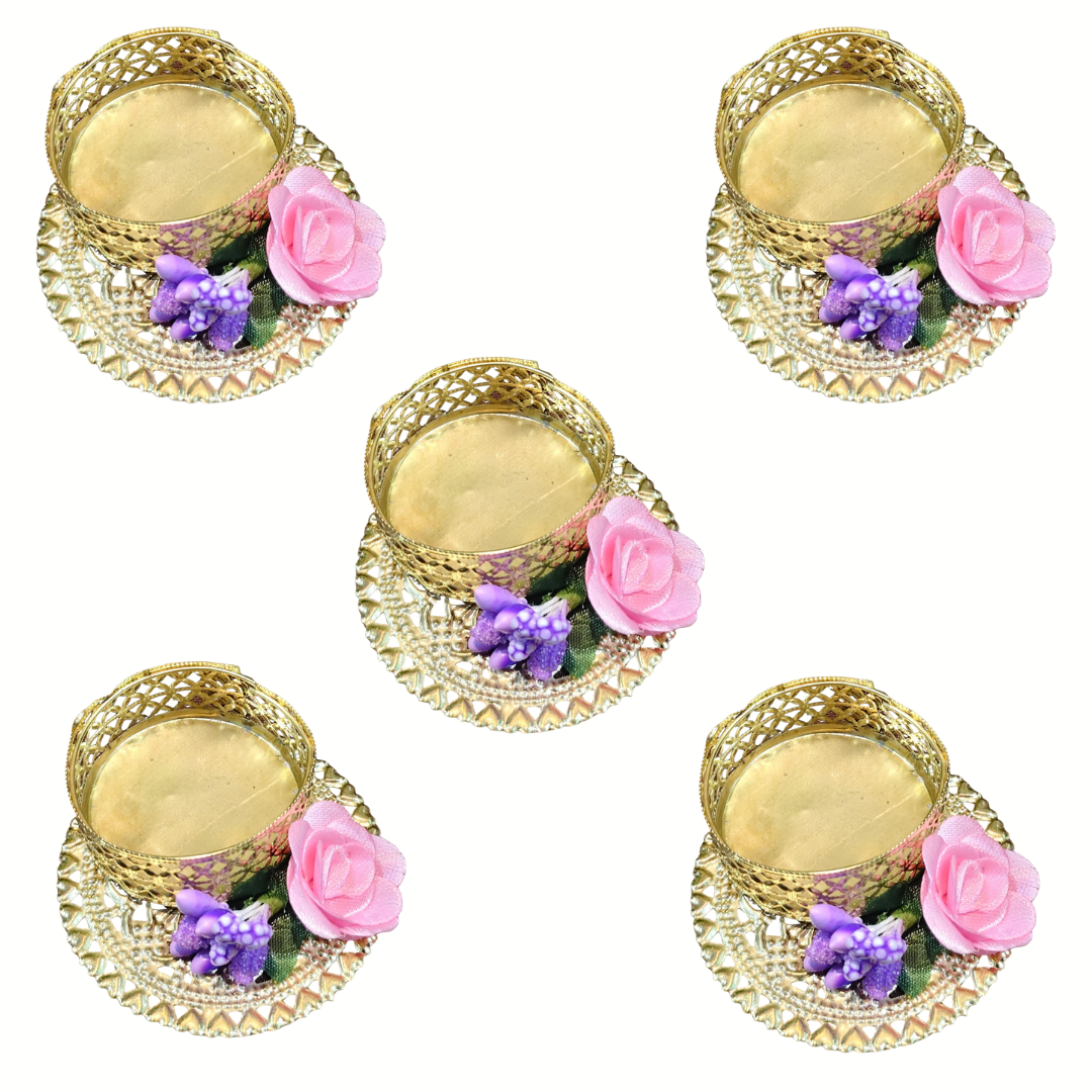Fancy Diwali Diya - Set of 5 pcs