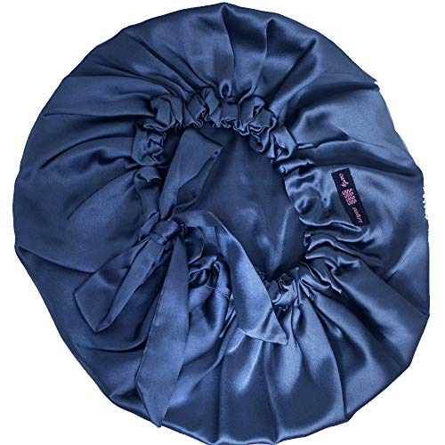 Grey Satin Tie Knot Bonnet