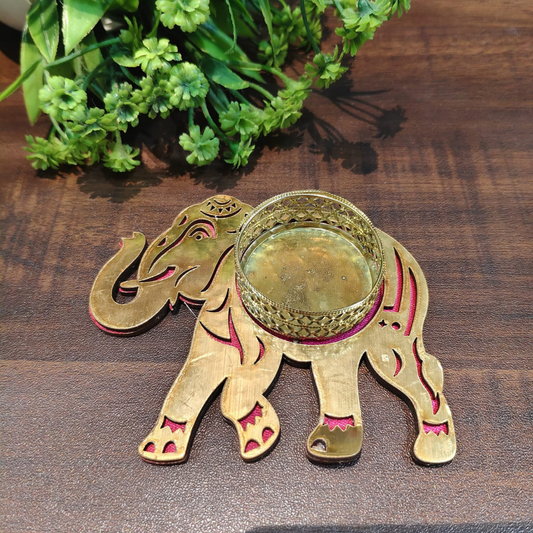 Fancy Diwali Diya - Elephant - Set of 5 pcs