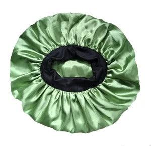 Lycra Band Satin Bonnet