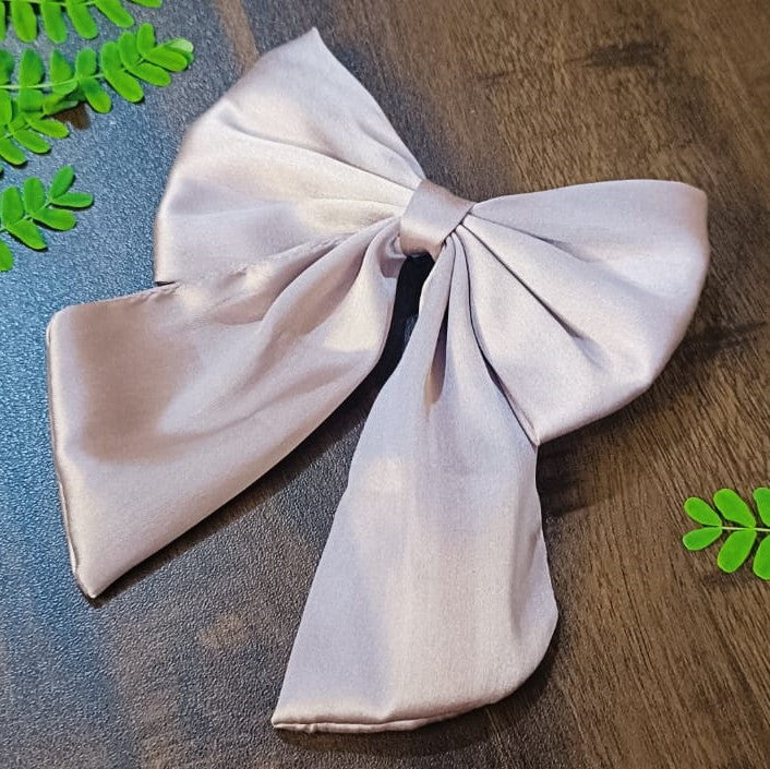 Akruti Satin Bow - Caramel