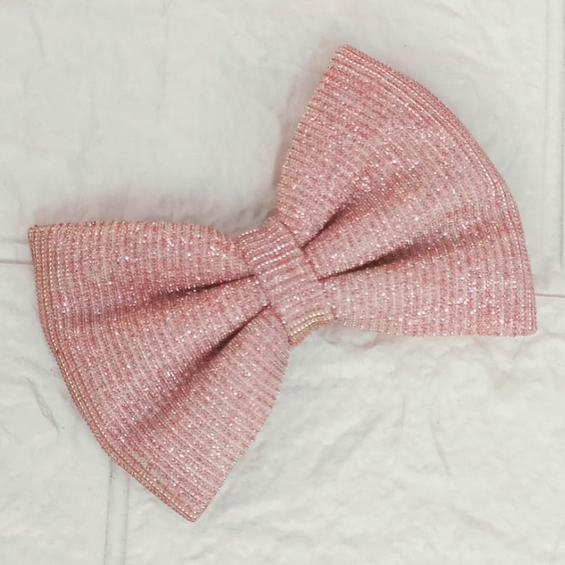 Jeevika Bow - Shimmer Peach