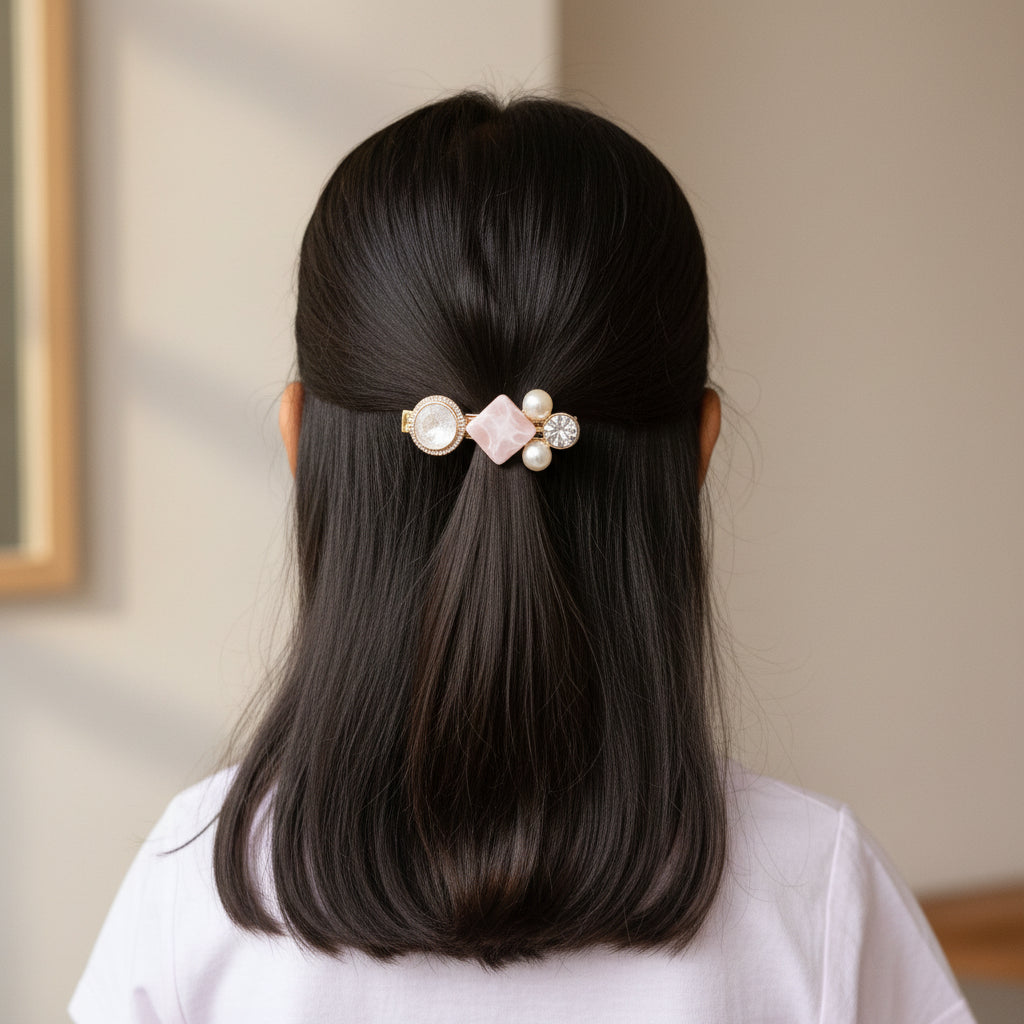 Bunny Hair clip For Girls - set of 4