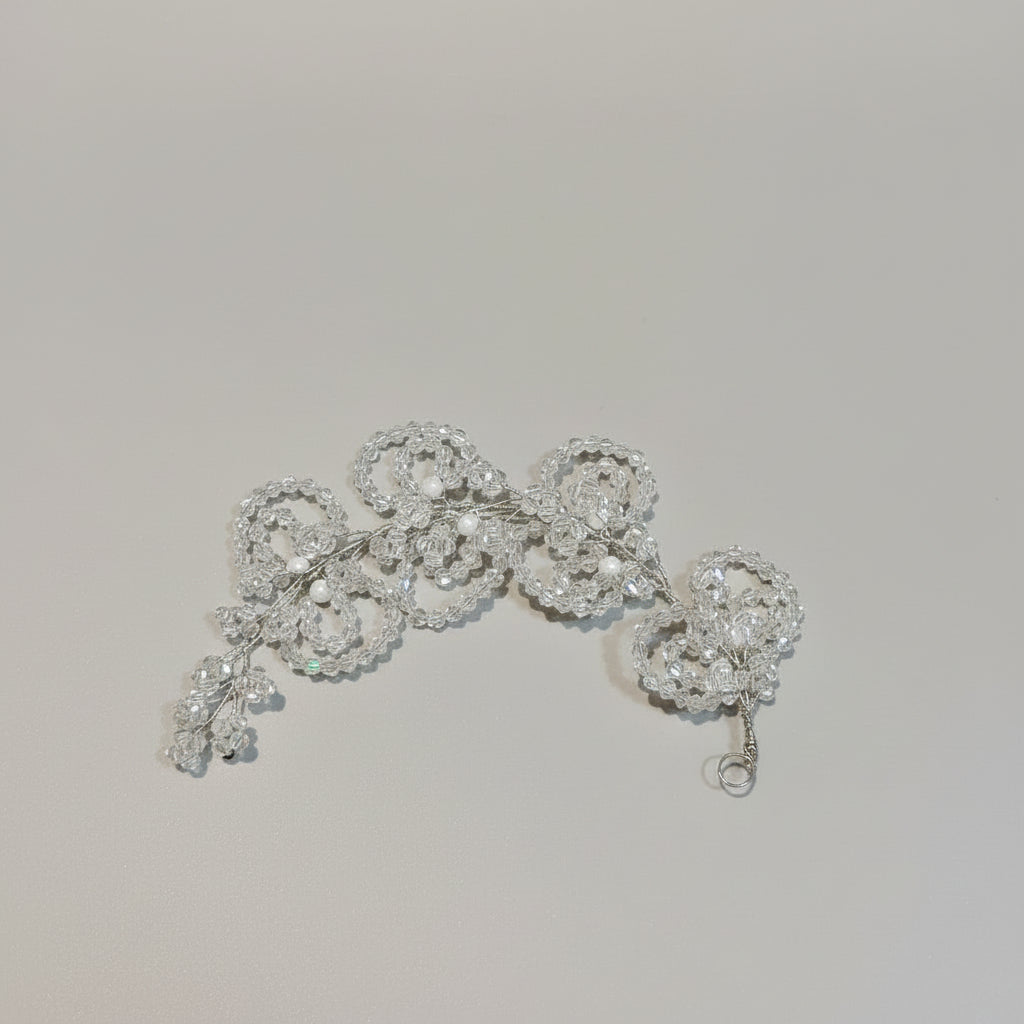Crystal Hair Brooch For Women - 1pc