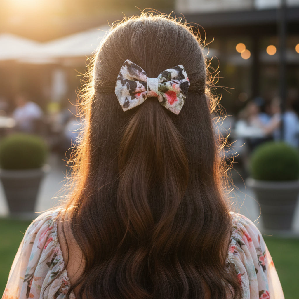Multicolour Baby Bow For Little girls - 1 pair