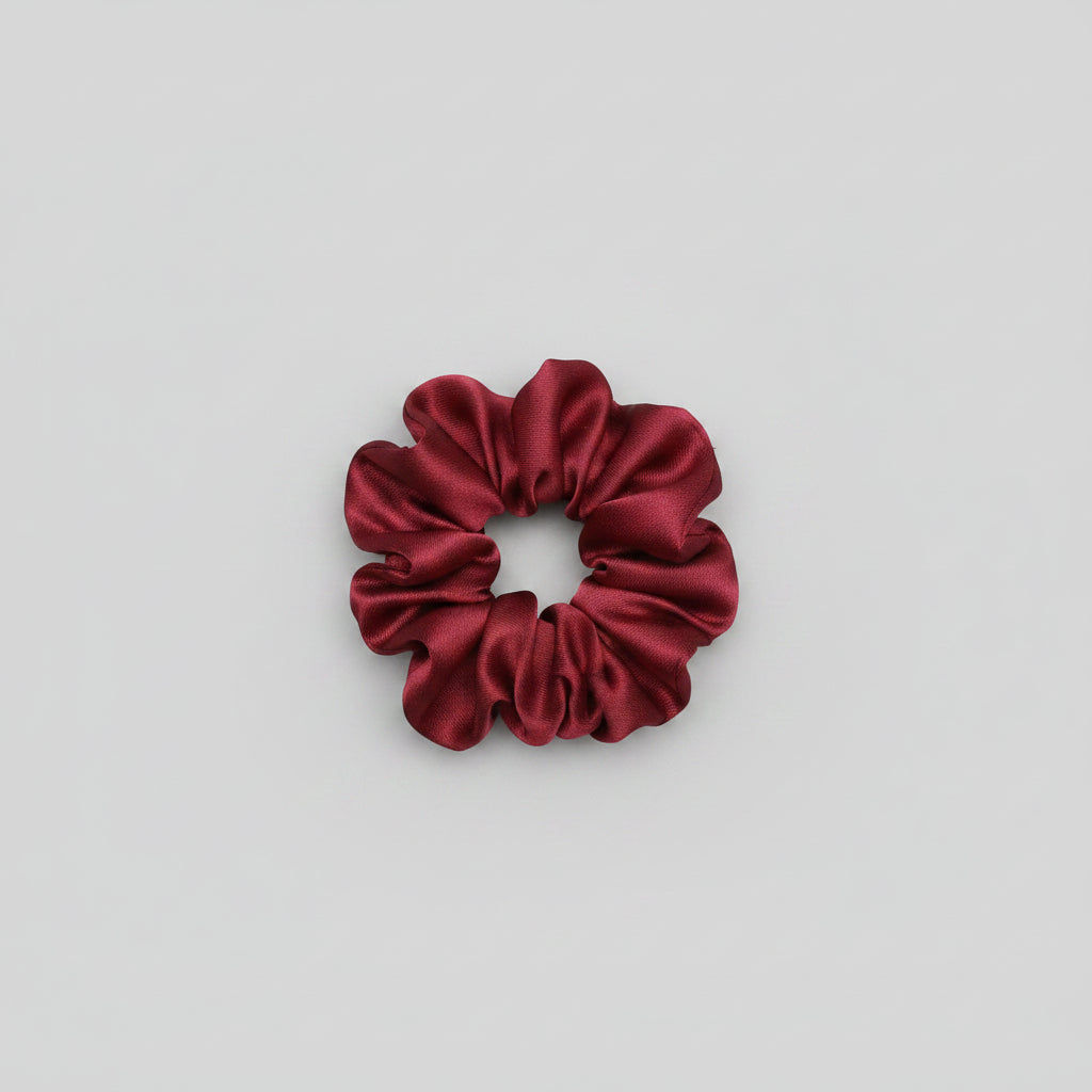 Satin Scrunchie Rani Pink Color - 1 pc