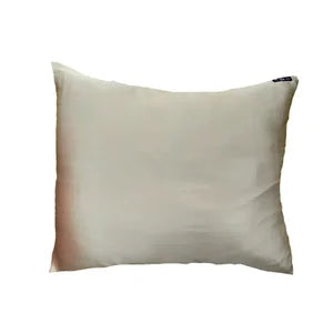 Beige Gold Satin Pillow Case - Single piece